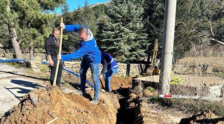 Ödemiş Ovacık’a doğal kaynak suyu müjdesi