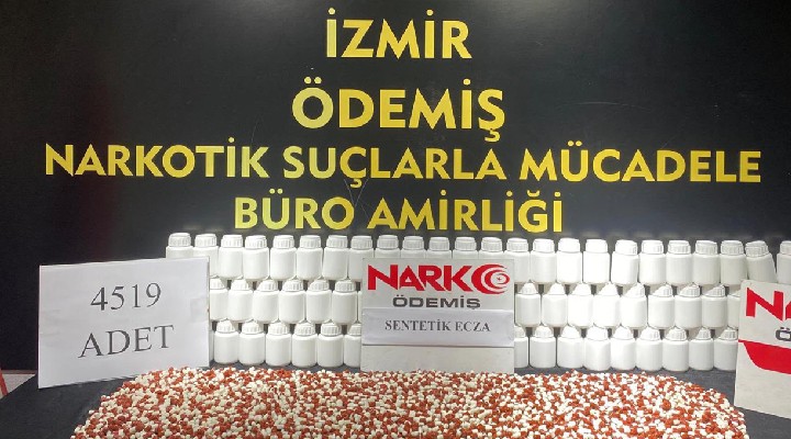 Ödemiş te 6 ayda uyuşturucuya 30 tutuklama