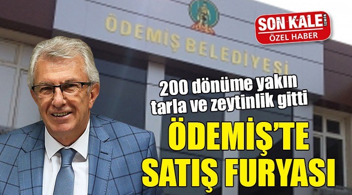 Ödemiş te satış furyası!