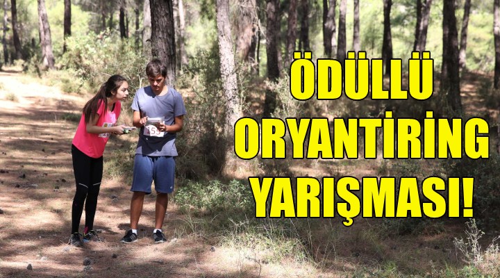 Ödüllü oryantiring yarışması!