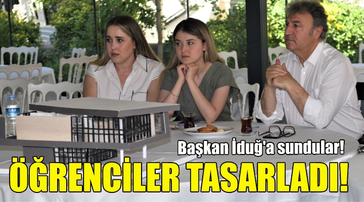 Öğrenciler Bornova için tasarladı!