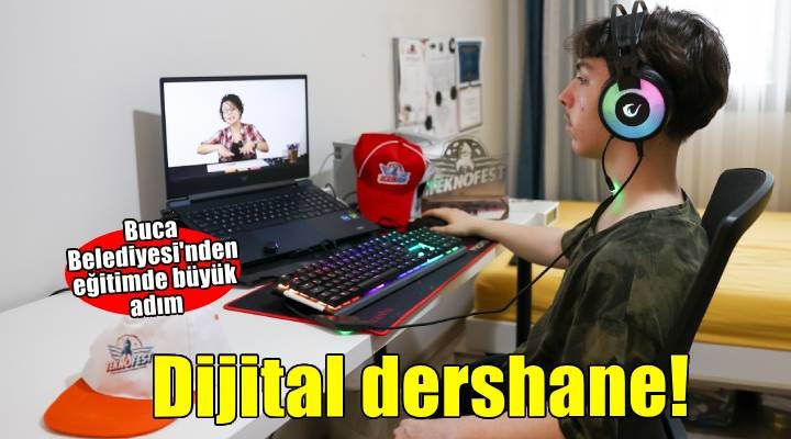 Öğrencilerin eğitime bakış açısını değiştiren uygulama: Buca Belediyesi Dijital Dershane