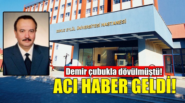 Öğretim görevlisinden acı haber!