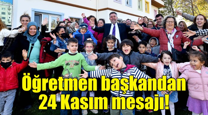 Öğretmen Başkan’dan mesaj: Eğitimde Türkiye’ye rol model olduk!