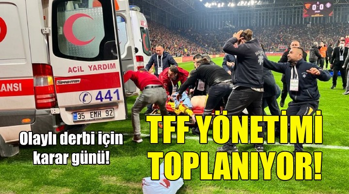 Olaylı derbi için karar günü!