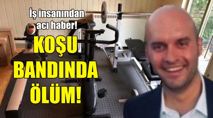 Ölüm koşu bandında yakaladı!