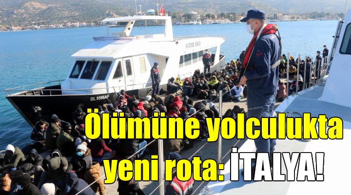 Ölümüne yolculukta yeni rota: İtalya!