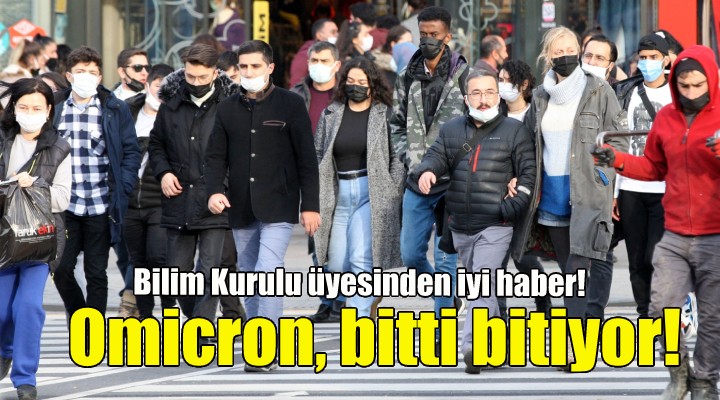 Prof. Dr. Şener: Omicron bitti bitiyor!