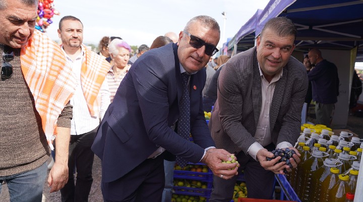 Orhanlı Köyü 2. Zeytin Hasadı Festivali coşkuyla başladı