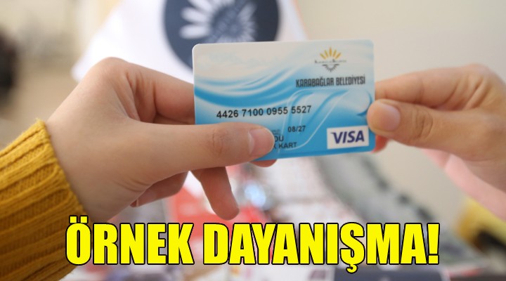 Örnek dayanışma!