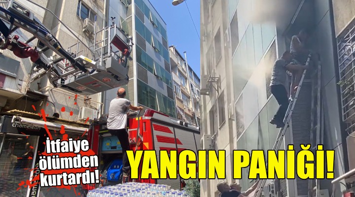 Otelde yangın paniği... İtfaiye ölümden kurtardı!