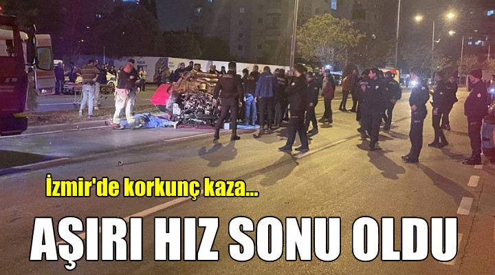 Otomobil taklalar atarak savruldu: 1 ölü, 1 yaralı