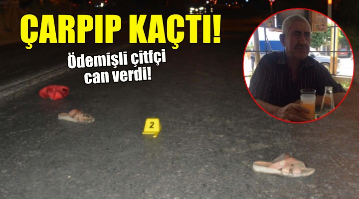 Otomobilin çarpıp kaçtığı çiftçi can verdi!