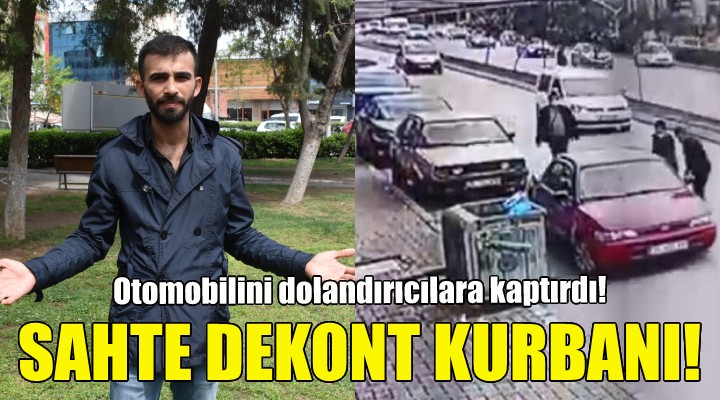 Otomobilini dolandırıcılara kaptırdı!