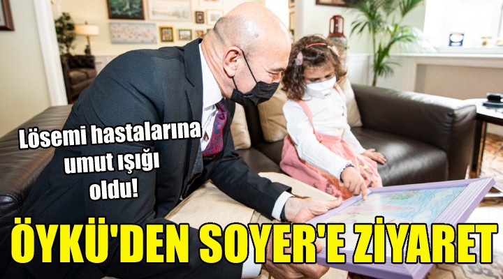 Öykü den Başkan Soyer e teşekkür ziyareti!