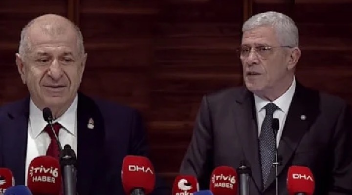 Özdağ ve Dervişoğlu ndan  Milliyetçi ittifak  için yeşil ışık