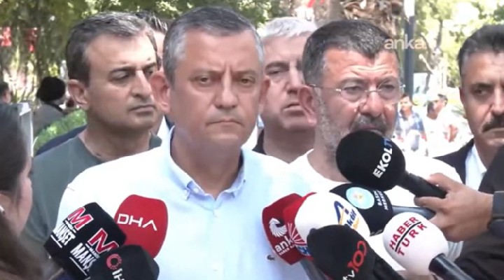Özel, Gaziosmanpaşa için konuştu: Buradaki en kötü, en yanlış işi Erdoğan yapmıştır