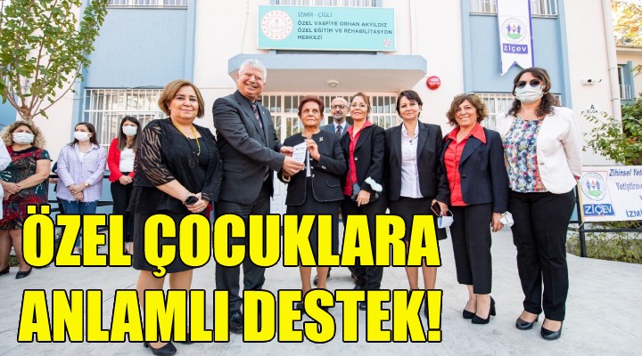 Özel çocuklara anlamlı destek!