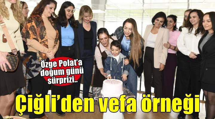 Özge Polat’a doğum günü sürprizi