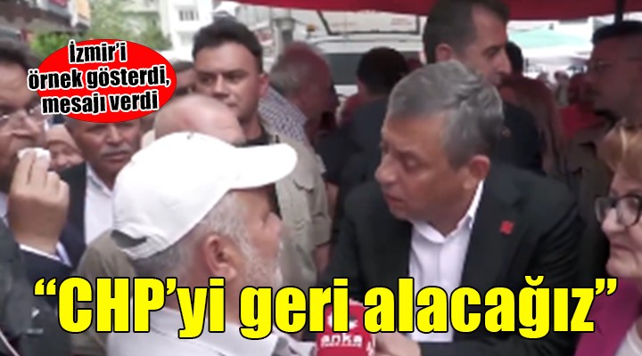 Özgür Özel'den CHP'li yurttaşa istifa etme mesajı