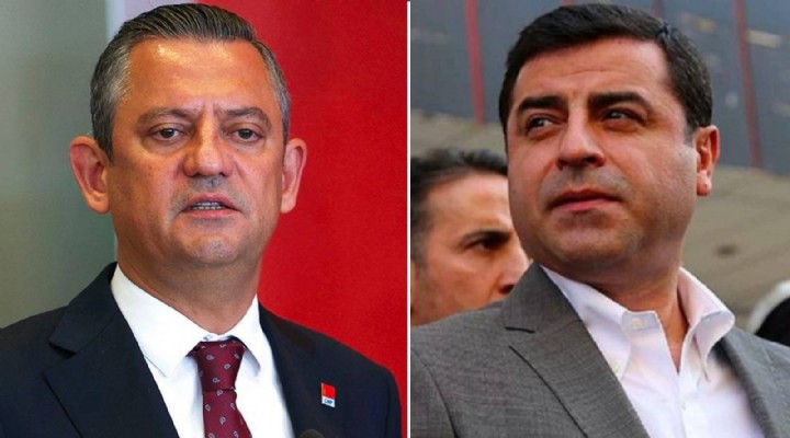 Özgür Özel den Demirtaş a  dokunulmazlık  özrü: Bugünkü genel başkan olarak özür dilerim