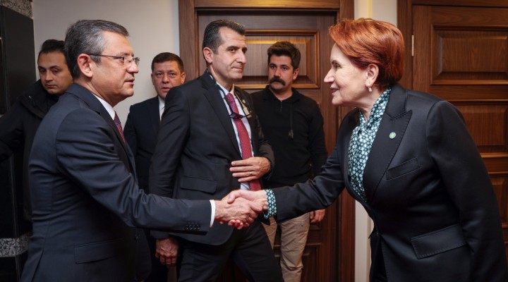 Özgür Özel den, Meral Akşener e ziyaret!