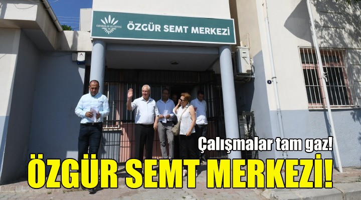 Özgür Semt Merkezi çocuklara hizmet edecek!