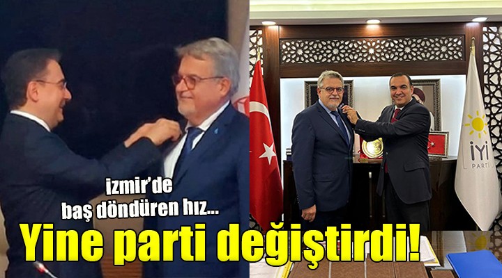 İzmir de baş döndüren hız... Özuyar yine parti değiştirdi...