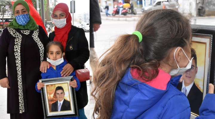 PKK nın kaçırdığı hiç görmediği babası için nöbette
