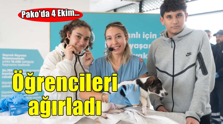 Pako da 4 Ekim Dünya Hayvanları Koruma Günü etkinliği