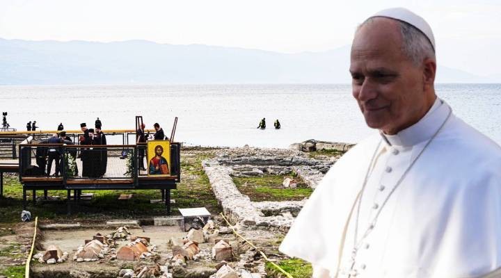 Papa 14. Leo, Türkiye de: İznik teki bazilikayı ziyaret ediyor