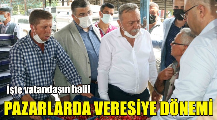 Pazarlarda veresiye dönemi!