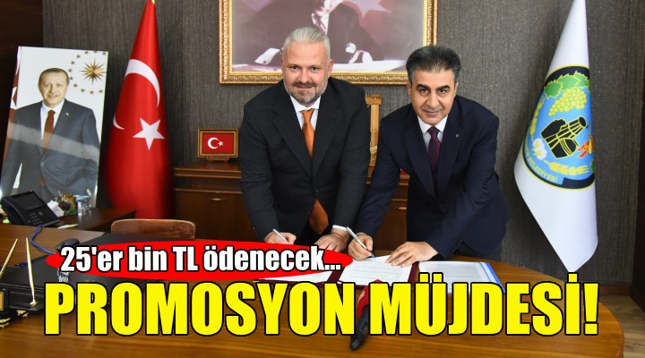 Pehlivan dan belediye çalışanlarına promosyon müjdesi!