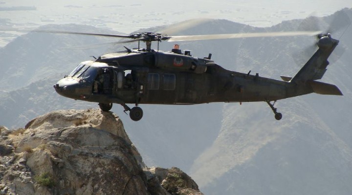 Pençe-Kilit bölgesinde helikopter kazası!