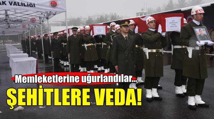 Pençe-Kilit şehitlerine veda!