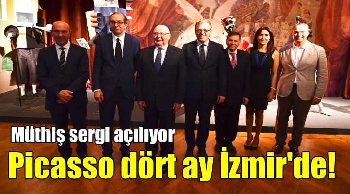 Picasso dört ay İzmir de!