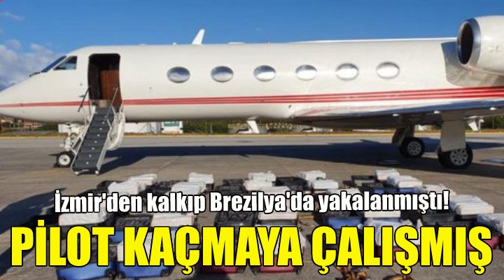 Pilot kaçmaya çalışmış!