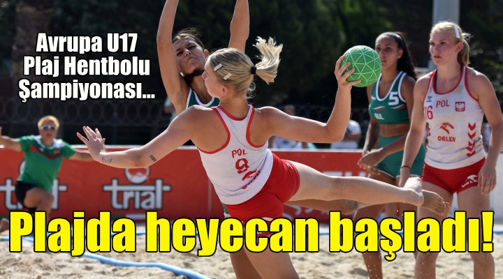 Plajda heyecan başladı!