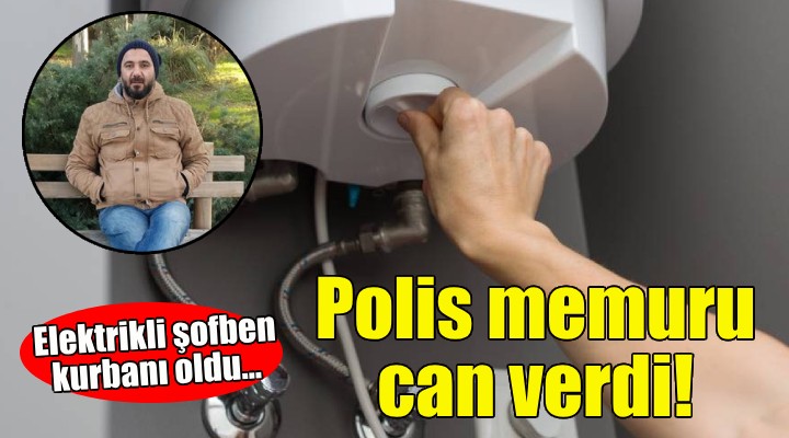 Polis memurundan acı haber!