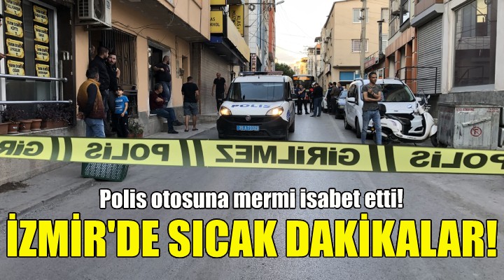 Polis otosuna mermi isabet etti!