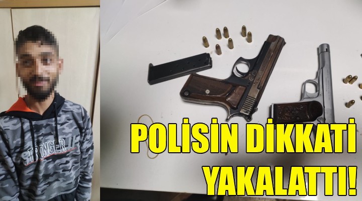 Polisin dikkati yakalattı!