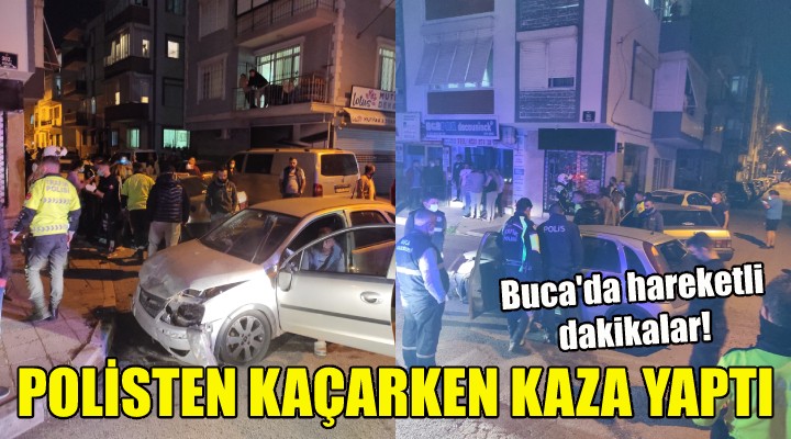 Polisten kaçtı, kaza yaptı: 3 yaralı!