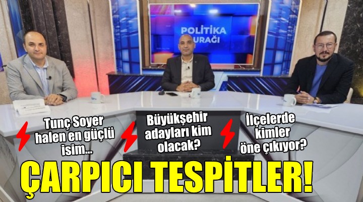 Politika Durağı’nda yerel seçim tespitleri...