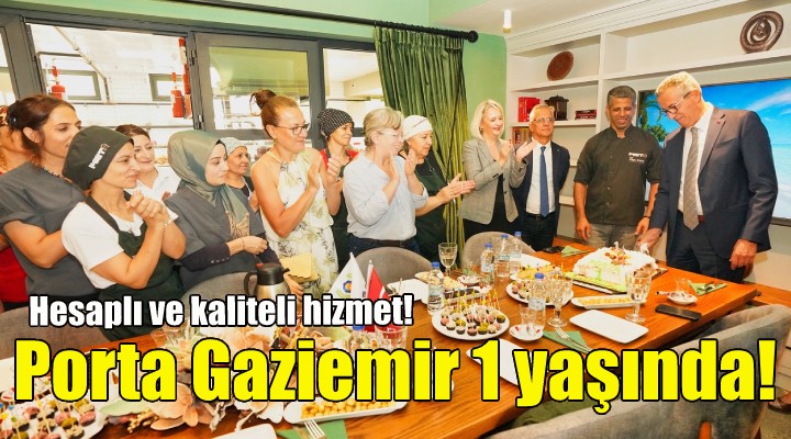 Porta Gaziemir 1 yaşında!