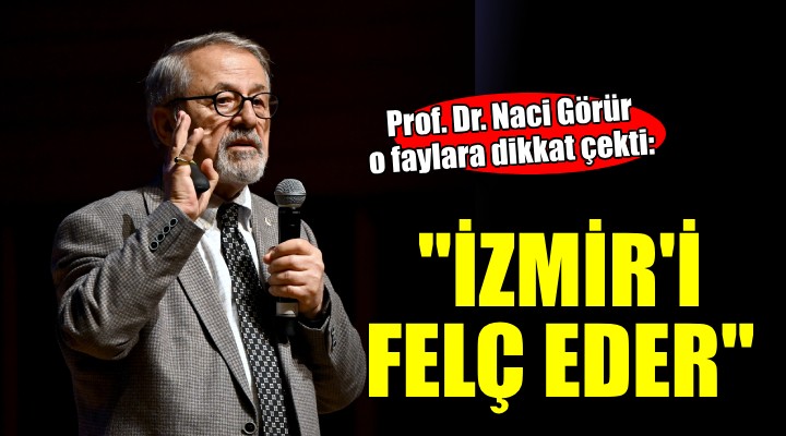 Prof. Dr. Naci Görür den kritik uyarı...  İzmir i felç eder 