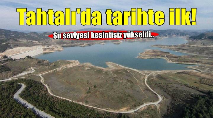 Prof. Dr. Yaşar: Tahtalı'da su seviyesi tarihte ilk kez kesintisiz yükseldi