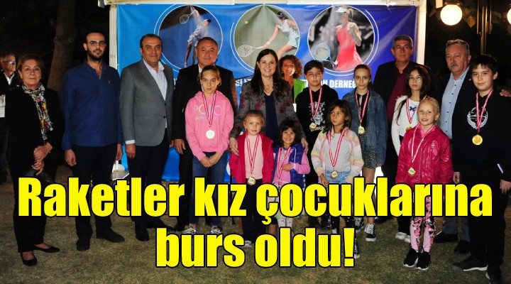 Raketler kız çocuklarına burs oldu!