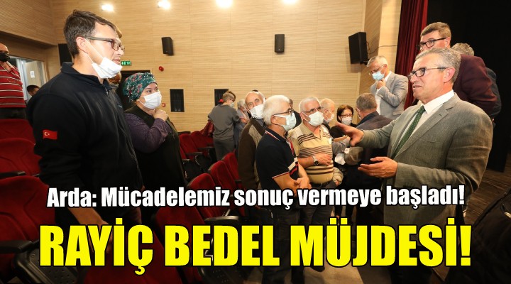 Rayiç Bedel müjdesi!