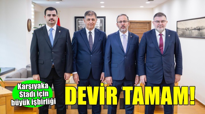Resmi açıklama geldi... Karşıyaka Stadı için devir tamam!