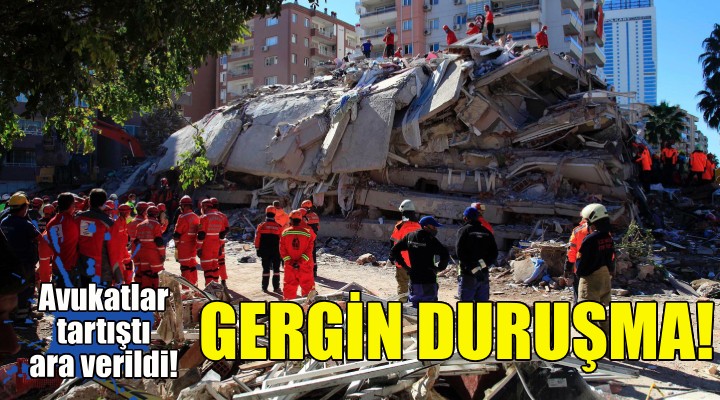 Rıza Bey Apartmanı davasında gerginlik!